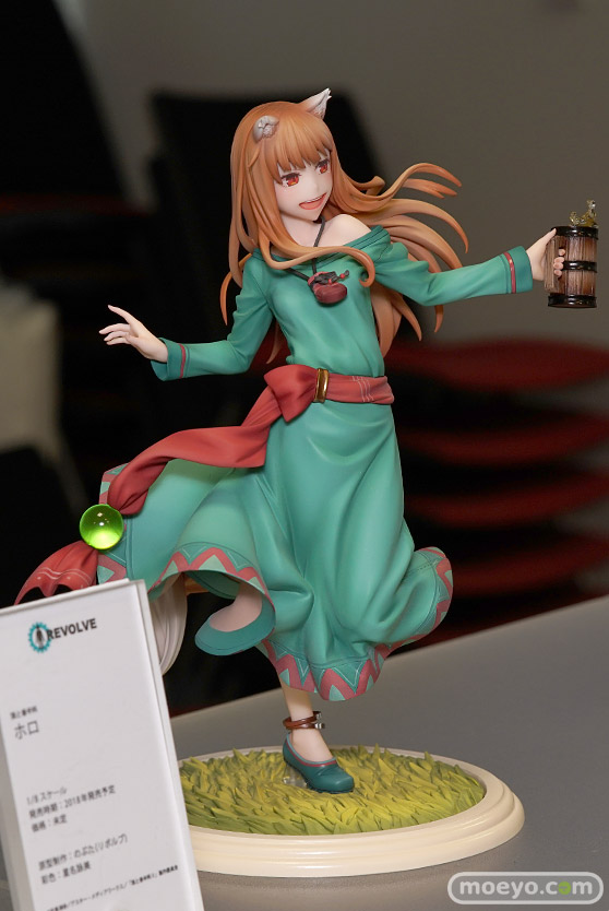 リボルブの新作フィギュア 狼と香辛料 ホロ 狼と香辛料10周年記念Ver. の彩色サンプル画像02