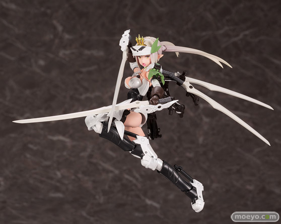 コトブキヤの新作プラモデル メガミデバイス コラボ 武装神姫 猟兵型エーデルワイス 1/1 の彩色サンプル画像01