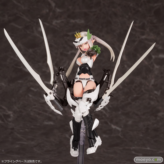 コトブキヤの新作プラモデル メガミデバイス コラボ 武装神姫 猟兵型エーデルワイス 1/1 の彩色サンプル画像05