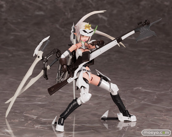 コトブキヤの新作プラモデル メガミデバイス コラボ 武装神姫 猟兵型エーデルワイス 1/1 の彩色サンプル画像06