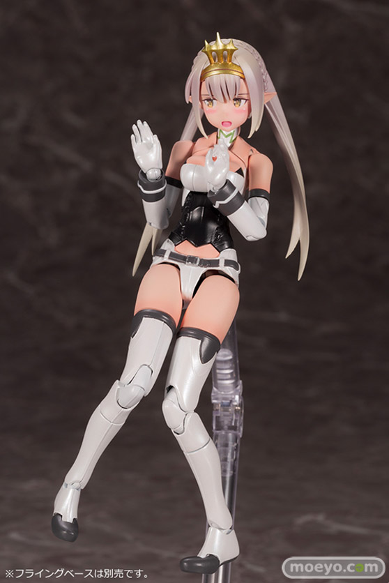 コトブキヤの新作プラモデル メガミデバイス コラボ 武装神姫 猟兵型エーデルワイス 1/1 の彩色サンプル画像11