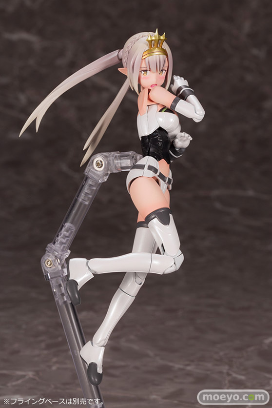 コトブキヤの新作プラモデル メガミデバイス コラボ 武装神姫 猟兵型エーデルワイス 1/1 の彩色サンプル画像12
