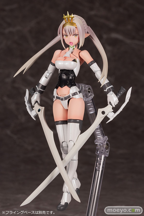 コトブキヤの新作プラモデル メガミデバイス コラボ 武装神姫 猟兵型エーデルワイス 1/1 の彩色サンプル画像13