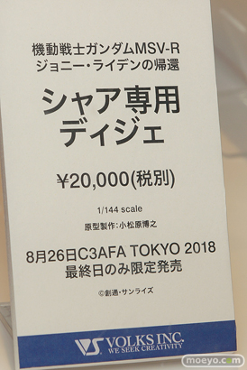 C3AFA TOKYO 2018 新作フィギュア展示の様子　ウェーブ　ボークス　アニプレックス　プレックス16