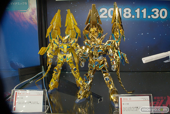 C3AFA TOKYO 2018 新作フィギュア展示の様子　バンダイスピリッツ　BANDAI SPIRITS　魂ネイション　ガンプラ　プラモデル54