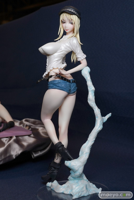 画像　フィギュア　サンプル　レビュー　ワンダーフェスティバル 2018［夏］　SisioCraft くじゃくらふと 女囚卍固め 18