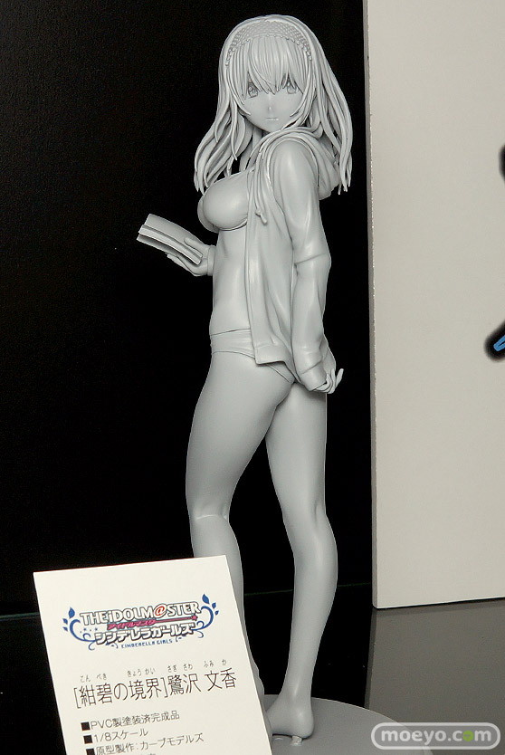 ウェーブの新作フィギュア アイドルマスター シンデレラガールズ [紺碧の境界]鷺沢文香 の監修中原型画像02