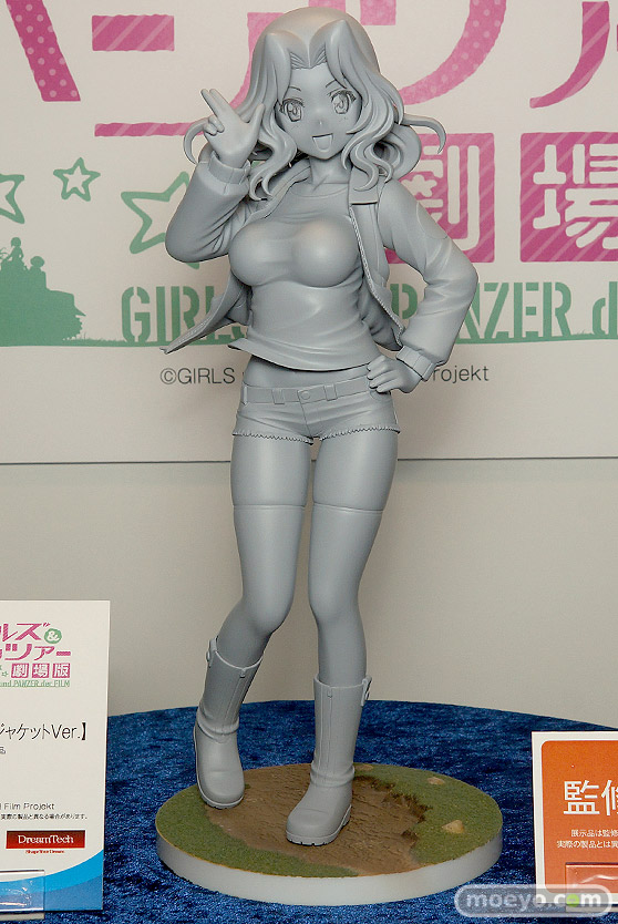 ウェーブの新作フィギュア ガールズ＆パンツァー 劇場版 ケイ[パンツァージャケットVer.]  の監修中原型画像01