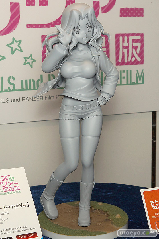 ウェーブの新作フィギュア ガールズ＆パンツァー 劇場版 ケイ[パンツァージャケットVer.]  の監修中原型画像02