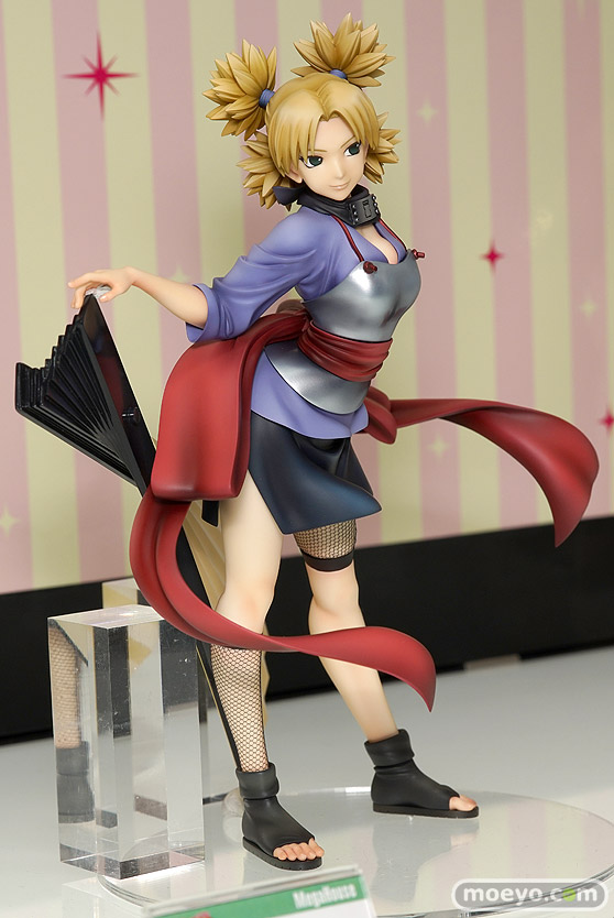 メガハウスの新作フィギュア NARUTOギャルズ NARUTO‐ナルト‐ 疾風伝 テマリ 彩色サンプル画像02