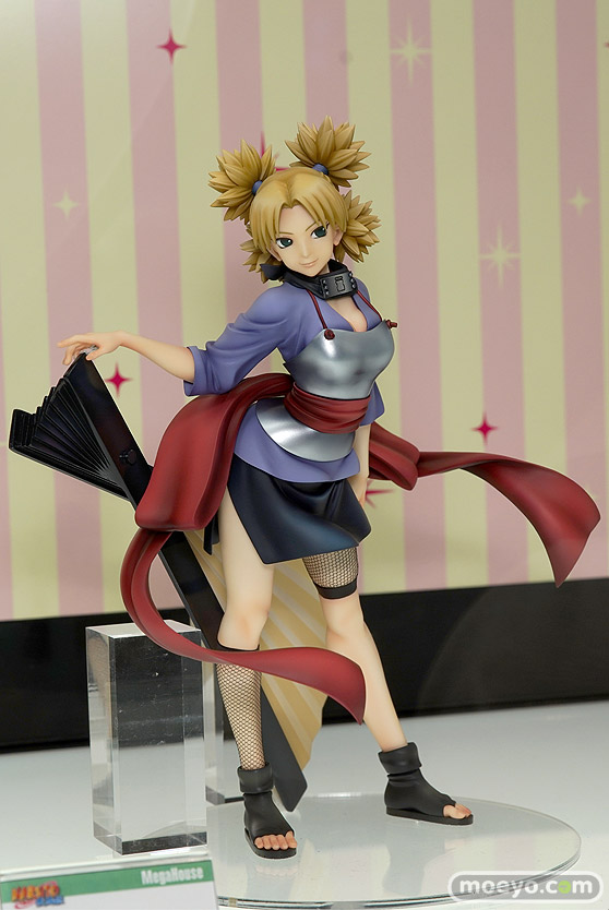 メガハウスの新作フィギュア NARUTOギャルズ NARUTO‐ナルト‐ 疾風伝 テマリ 彩色サンプル画像03