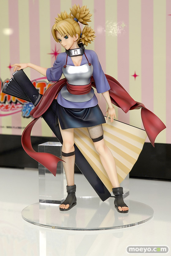 メガハウスの新作フィギュア NARUTOギャルズ NARUTO‐ナルト‐ 疾風伝 テマリ 彩色サンプル画像05