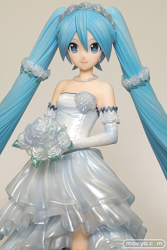 フリーイングの新作フィギュア キャラクター・ボーカル・シリーズ01 初音ミク ウェディングドレスVer. の彩色サンプル画像12