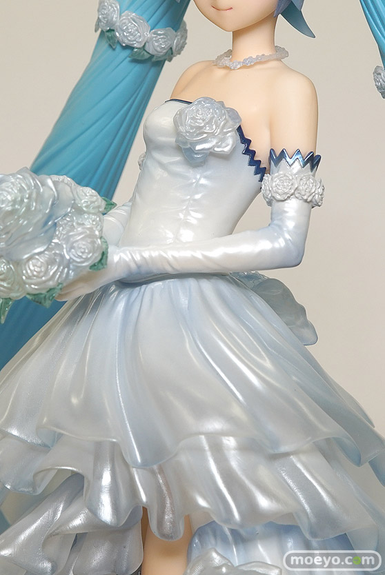 フリーイングの新作フィギュア キャラクター・ボーカル・シリーズ01 初音ミク ウェディングドレスVer. の彩色サンプル画像15