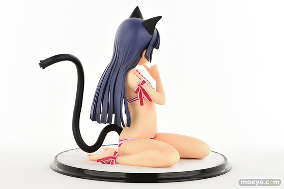 オルカトイズの新作フィギュア 黒猫・縞MIZUGIねこみみver.Second cute/一部流通限定品 の彩色サンプル画像13