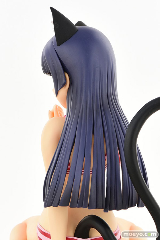 オルカトイズの新作フィギュア 黒猫・縞MIZUGIねこみみver.Second cute/一部流通限定品 の彩色サンプル画像26