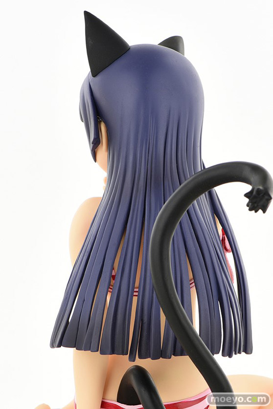 オルカトイズの新作フィギュア 黒猫・縞MIZUGIねこみみver.Second cute/一部流通限定品 の彩色サンプル画像27