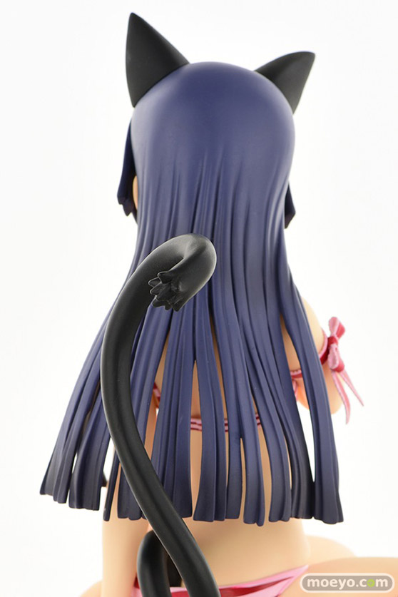 オルカトイズの新作フィギュア 黒猫・縞MIZUGIねこみみver.Second cute/一部流通限定品 の彩色サンプル画像28