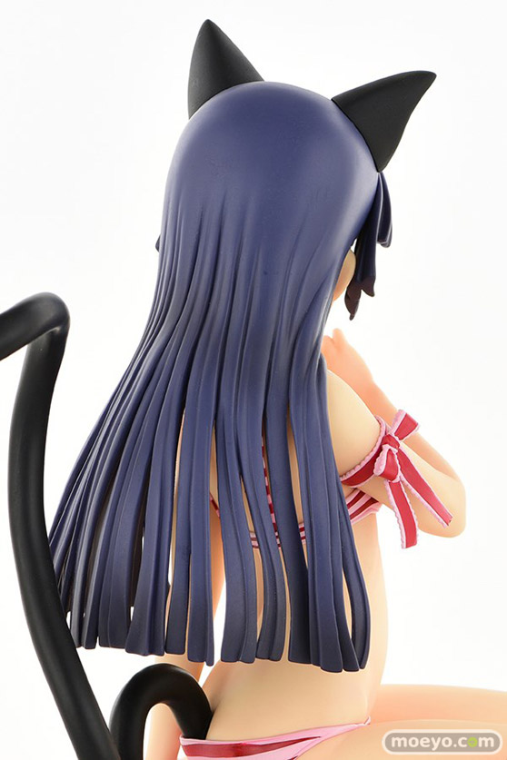 オルカトイズの新作フィギュア 黒猫・縞MIZUGIねこみみver.Second cute/一部流通限定品 の彩色サンプル画像29