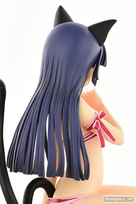 オルカトイズの新作フィギュア 黒猫・縞MIZUGIねこみみver.Second cute/一部流通限定品 の彩色サンプル画像30