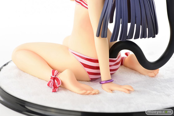 オルカトイズの新作フィギュア 黒猫・縞MIZUGIねこみみver.Second cute/一部流通限定品 の彩色サンプル画像54