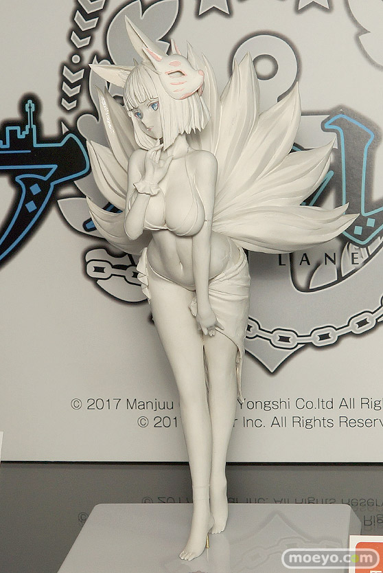 ウェーブの新作フィギュア アズールレーン 加賀【常夏の殺生石】 の製作中原型画像03