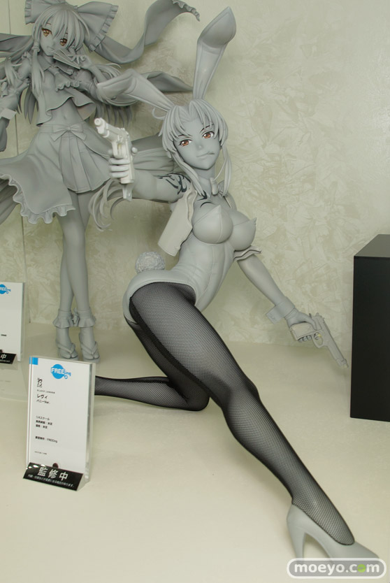 フリーイングの新作フィギュア B-STILE BLACK LAGOON レヴィ バニーVer. の監修中原型画像03
