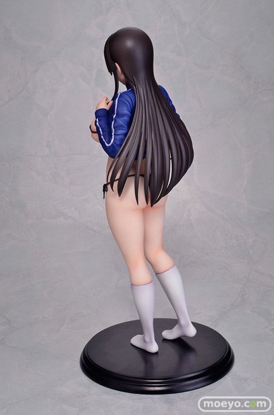 Q-sixの新作アダルトフィギュア サキュバステードライフ 櫻待冬子 青ジャージver. の彩色サンプル画像04