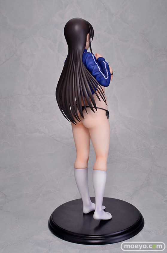 Q-sixの新作アダルトフィギュア サキュバステードライフ 櫻待冬子 青ジャージver. の彩色サンプル画像05