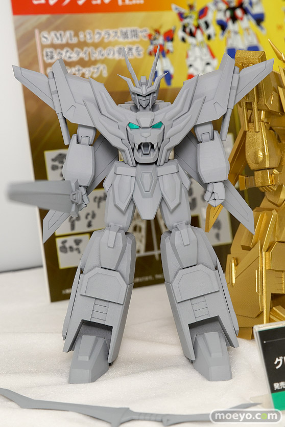 コトブキヤの新作プラモデル 勇者シリーズ（仮） グレートエクスカイザー の監修中原型画像02