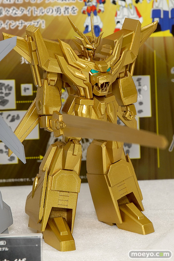 コトブキヤの新作プラモデル 勇者シリーズ（仮） グレートエクスカイザー の監修中原型画像06