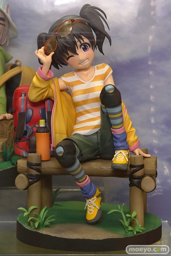 プラムの新作フィギュア ヤマノススメ サードシーズン ひなた あおい　の彩色サンプル画像01