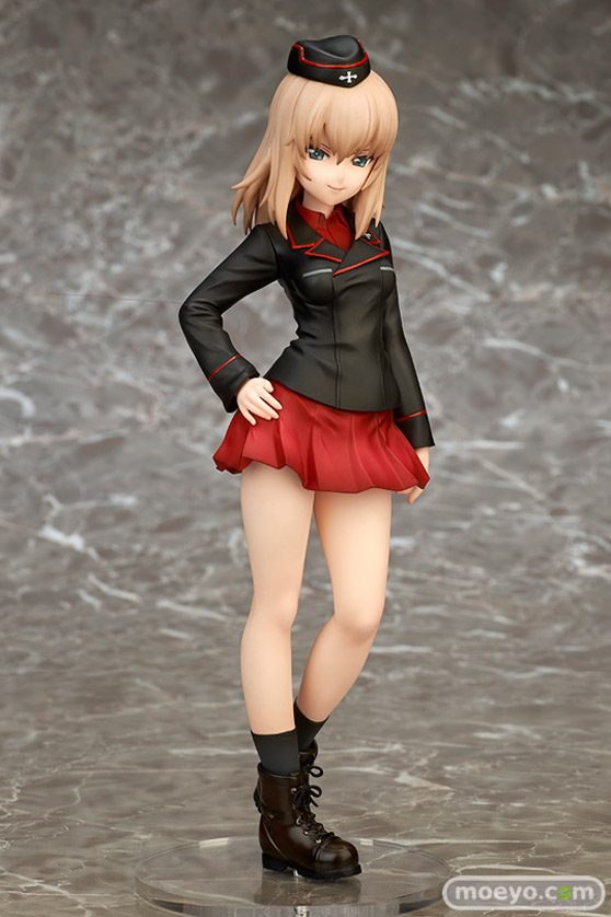 キューズQの新作フィギュア ガールズ＆パンツァー 劇場版 逸見エリカ 彩色サンプル画像01