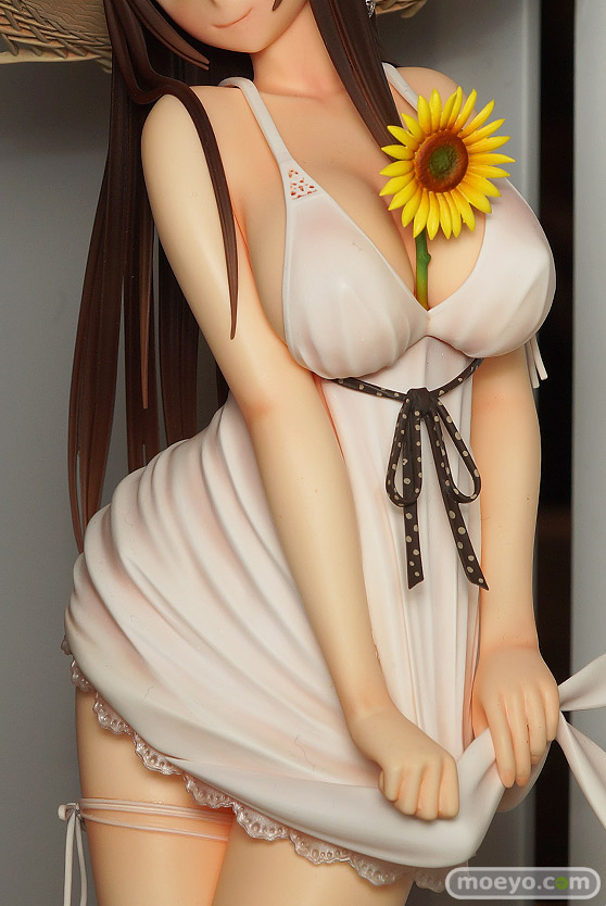 ダイキ工業の新作フィギュア すずふわ -すずなりフラワーガーデンプロジェクト- 美咲詩絵「夏草」[仮] の監修中彩色サンプル画像07