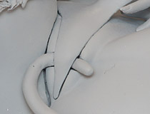 アクアマリン新作フィギュア「姉なるもの 千夜 悪魔style（仮）」監修中原型が展示！【WF2018夏】