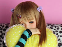 切なげな表情が魅力的な褐色肌のオンナノコ！ 「Pink Drops #43 千秋(チアキ)」 期間限定受注開始！