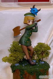 画像　フィギュア　サンプル　レビュー　ワンダーフェスティバル 2018［夏］　オオクワガタとコクワガタがカブトムシ ソフトシェルクラブ 永野工房 12