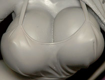 回天堂新作フィギュア「すーぱーそに子 ジョギング Ver.」監修中原型が展示！【宮沢展示会42】