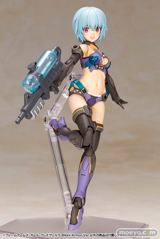 フレームアームズ・ガール フレズヴェルク Bikini Armor Ver. プラモデル 09
