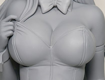 窮屈そうなお胸回りもセクシー！フリーイング新作フィギュア「FAIRY TAIL エルザ・スカーレット バニーVer.」監修中原型が展示！【ワンホビG 2018秋】