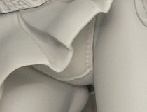 見せブラ＆エロパンツのセクシーコスチューム！ホビージャパン新作フィギュア「デスボール ナデシコ」監修中原型が展示！【メガホビ2018秋】