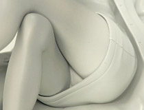 セクシーなタイトミニスカ足組ポーズで立体化！ホビージャパン新作フィギュア「ペルソナ5 武見妙」監修中原型が展示！【メガホビ2018秋】