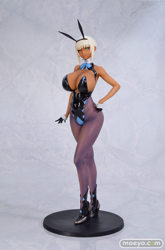 Q-six BUNNY GIRL 十六夜エリカ 褐色ver. ばん！オリジナルキャラクター フィギュア ノルグレコ きたかわ 01