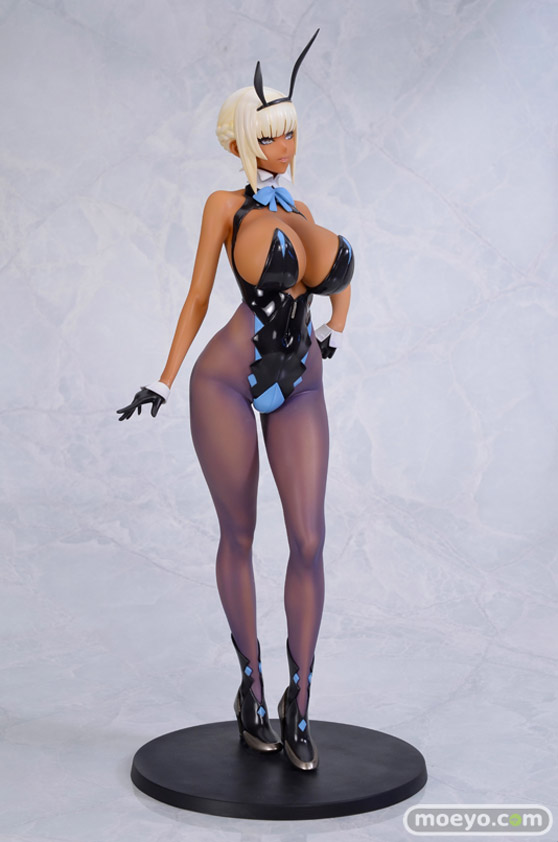 Q-six BUNNY GIRL 十六夜エリカ 褐色ver. ばん！オリジナルキャラクター フィギュア ノルグレコ きたかわ 09