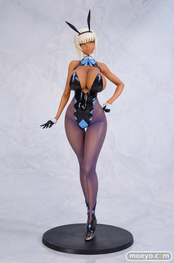 Q-six BUNNY GIRL 十六夜エリカ 褐色ver. ばん！オリジナルキャラクター フィギュア ノルグレコ きたかわ 10