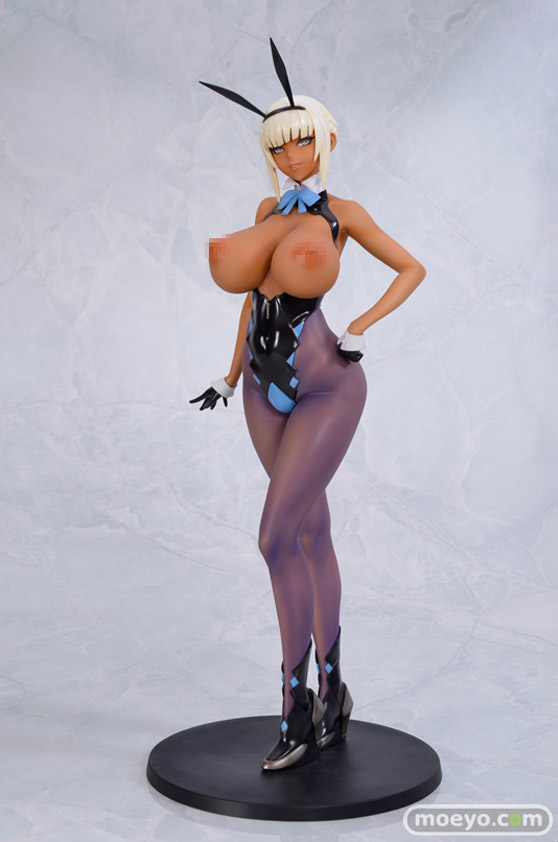 Q-six BUNNY GIRL 十六夜エリカ 褐色ver. ばん！オリジナルキャラクター フィギュア ノルグレコ きたかわ 11