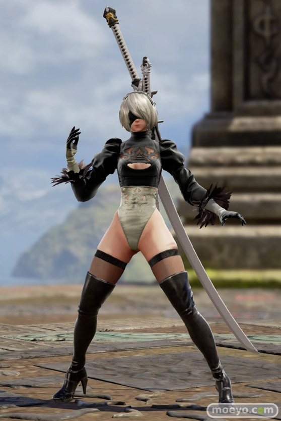 SOULCALIBUR VI ソウルキャリバー6 2B 追加キャラ レオタード エロ 04