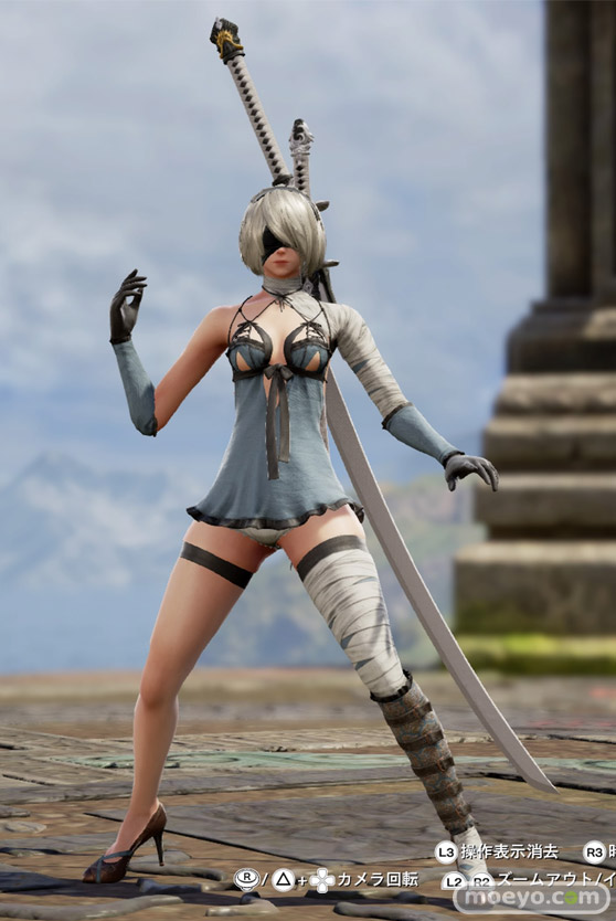 SOULCALIBUR VI ソウルキャリバー6 2B 追加キャラ レオタード エロ 17