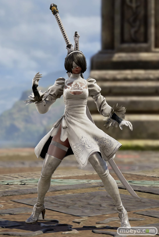 SOULCALIBUR VI ソウルキャリバー6 2B 追加キャラ レオタード エロ 23