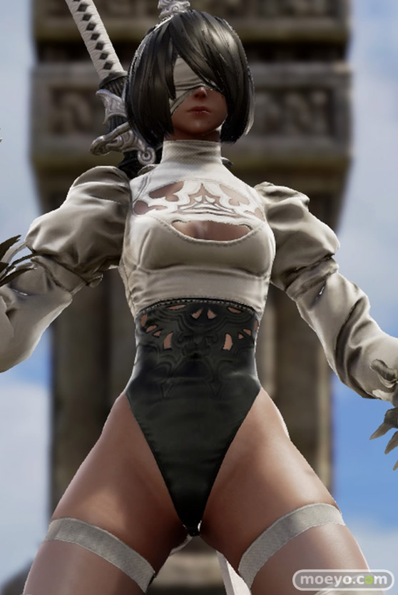 SOULCALIBUR VI ソウルキャリバー6 2B 追加キャラ レオタード エロ 26